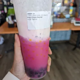 Pitaya cream sea salt - pretty good!!