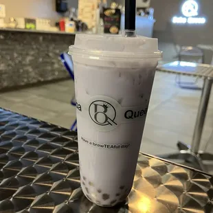 Taro with taro boba