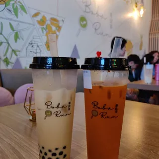 Brown Sugar with Fresh Milk & Boba