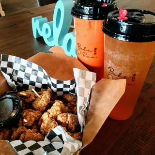 Pineapple Green Tea Slush