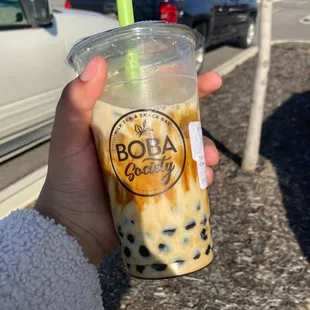 Tigar sugar milk tea