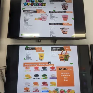 The digital menu