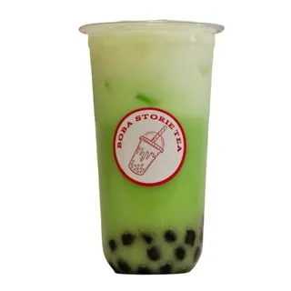 Honey Dew Milk Tea(hot)
