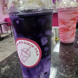 Taro and Ube Smoothie