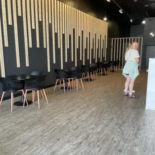 Inside seating