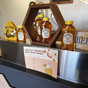 Local honey for sale