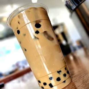 Vietnamese Ice Coffee W/Boba - Yes Sir!