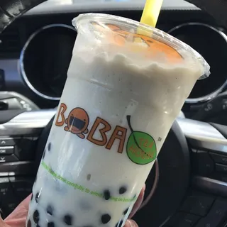 Honey Green Milk Tea