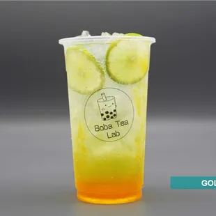 a cold drink in a plastic cup