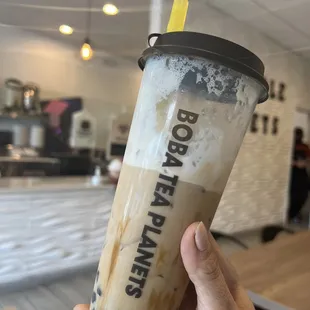 Brown sugar milk tea