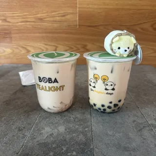 Rose Lychee Milk Tea