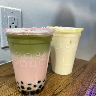Dragonfruit Matcha Milk