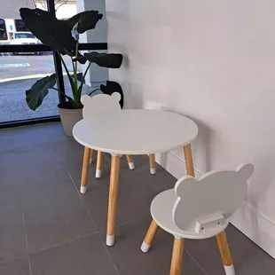 Small children's table for 2