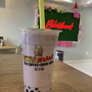 Taro milk tea