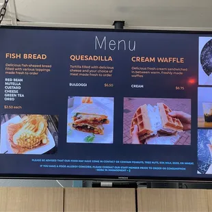Food Menu