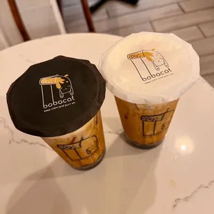 Bobacat Milk Signature Tea Brown Sugar