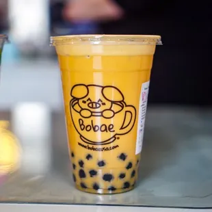 Nitro Bae-Kok Thai Milk Tea - IG: @nelson_eats