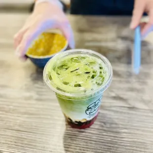 Red, white and Matcha!