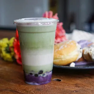 Limited Ube Ceremonial Matcha - IG: @nelson_eats