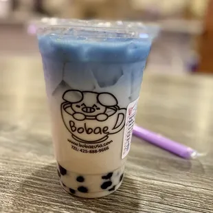 Sapphire moonlight milk tea