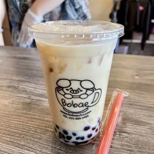 Nitro Jasmine Milk Tea