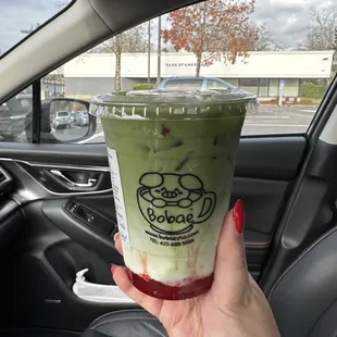 Strawberry Matcha