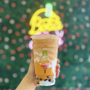 Thai Mochi with boba