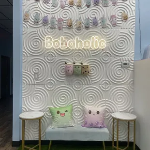 Cute corner for photo