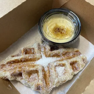Creme Brulee Croissant Waffle