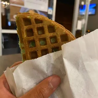 Pandan Waffle
