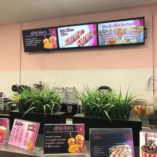 Inside menu