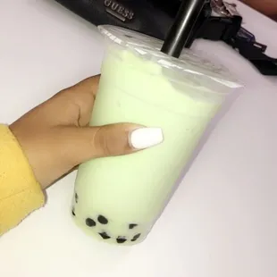 Honeydew Milk Tea