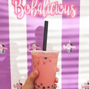 Watermelon Milk Tea