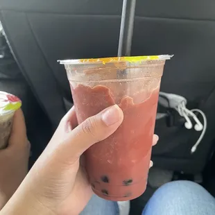 The Tux (chocolate and strawberry)