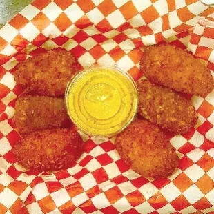 Jalapeno Poppers with BLouie's Secret Sauce $6.95