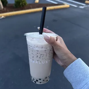 OG milk tea with boba