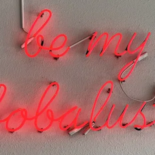 Neon sign