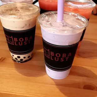 Taro Slush Boba