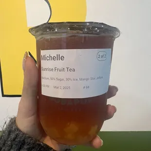 Sunrise Fruit Tea