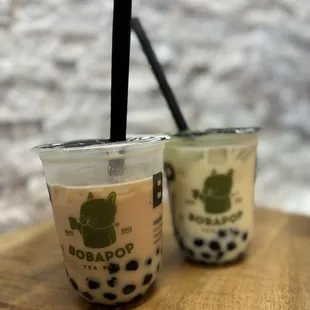 BobaMilk tea , Jasmine Brown Rice Milk Tea