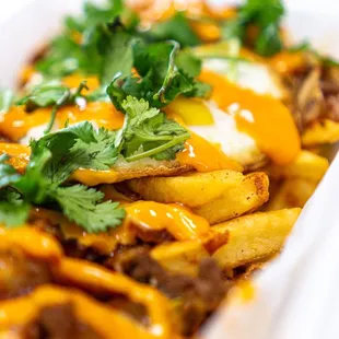 Kimchi Fries. Soooo good! Instagram: @Absofreakinglutelyyummy