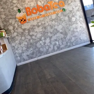 Not to mention this cute wall perfect for pictures