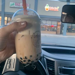 Okkaiwao milk tea