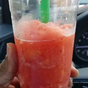 Mixed Fruit - Strawberry Mango with Rainbow Jellies. My NEW fave!