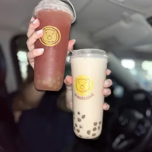 TGY Oolong Milk Tea Watermelon Green Tea
