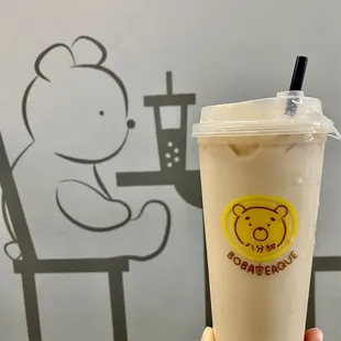 TGY Oolong Milk Tea.