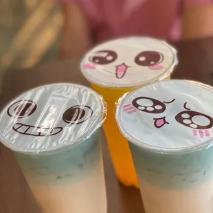 Signature Milk Teas and Mango Green Tea