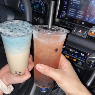 Strawberry Green Tea