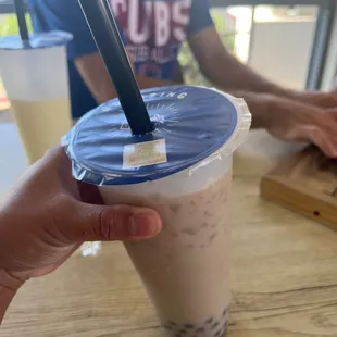 Lavender Milk Tea