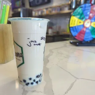 Jasmine Milk Tea Boba